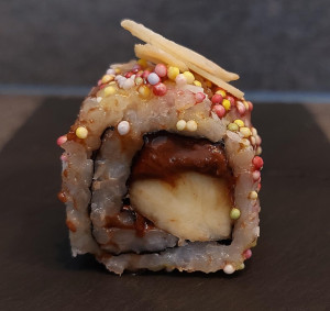 Sushi dessert : choco banane